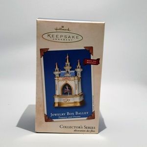 Vintage Hallmark Keepsake Ornament Jewelry Box Ballet, 2002, Collector's Series!